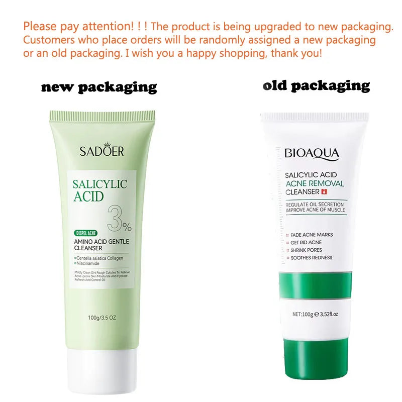 BIOAQUA Salicylic Acid Facial Cleanser