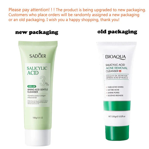 BIOAQUA Salicylic Acid Facial Cleanser